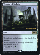 Temple of Malady (M20) (PRE-254S) [Core Set 2020 Promos] Foil