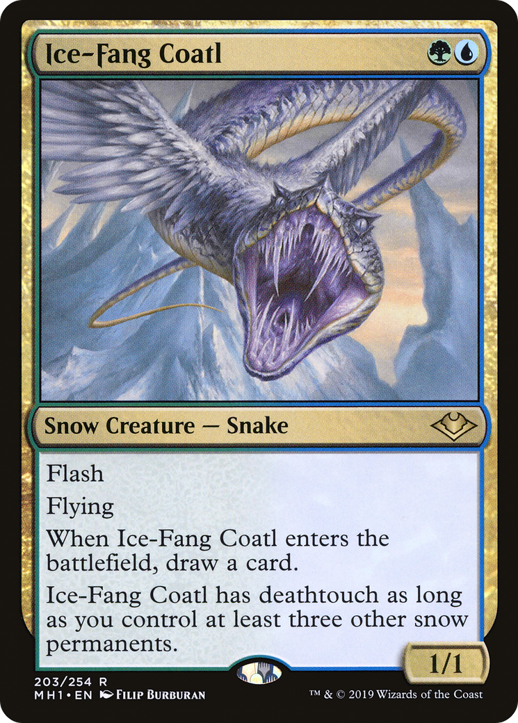 Ice-Fang Coatl (MH1-203) [Modern Horizons]