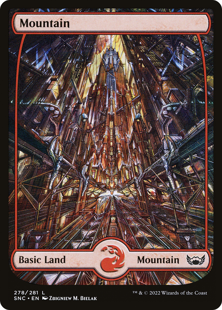 Mountain (SNC-278) [Streets of New Capenna]: (Full Art)