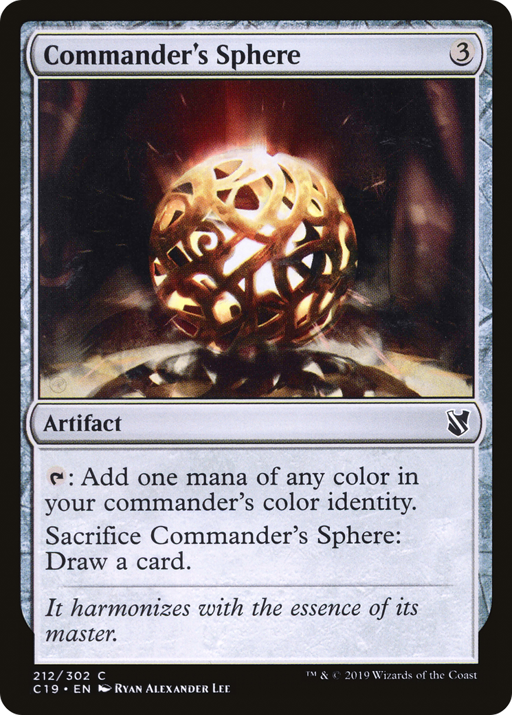 Commander's Sphere (C19-212) [Commander 2019]