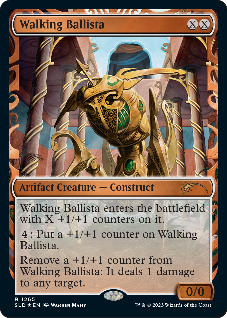Walking Ballista (SLD-1265) (Halo Foil) (Showcase) [Secret Lair Drop] Foil