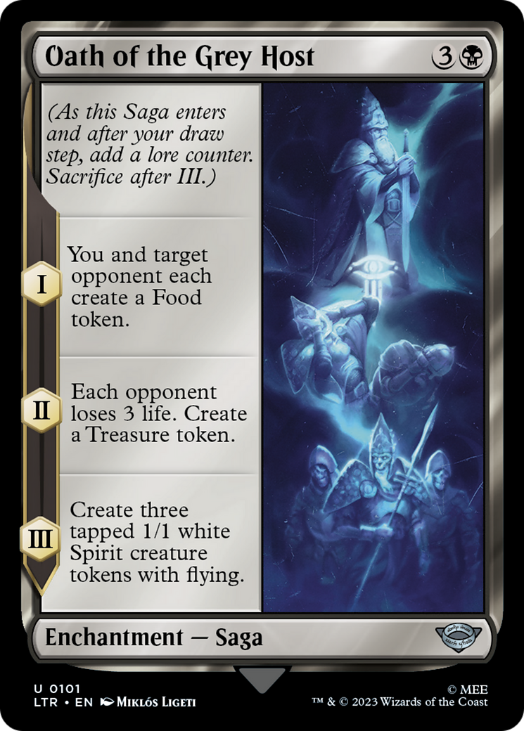 Oath of the Grey Host (LTR-101) [The Lord of the Rings: Tales of Middle-earth]