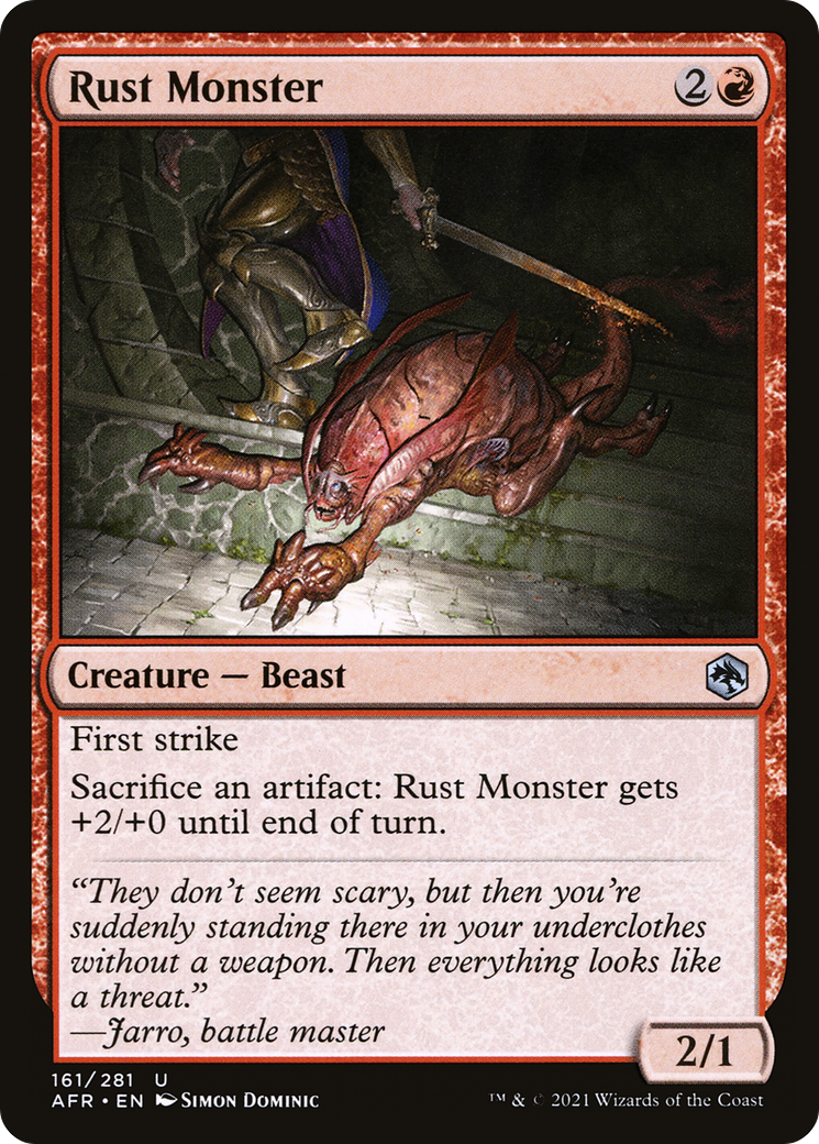 Rust Monster (AFR-161) [Adventures in the Forgotten Realms]