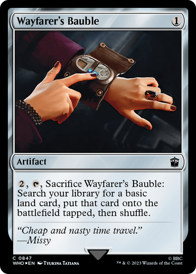 Wayfarer's Bauble (WHO-847) [Doctor Who] Foil