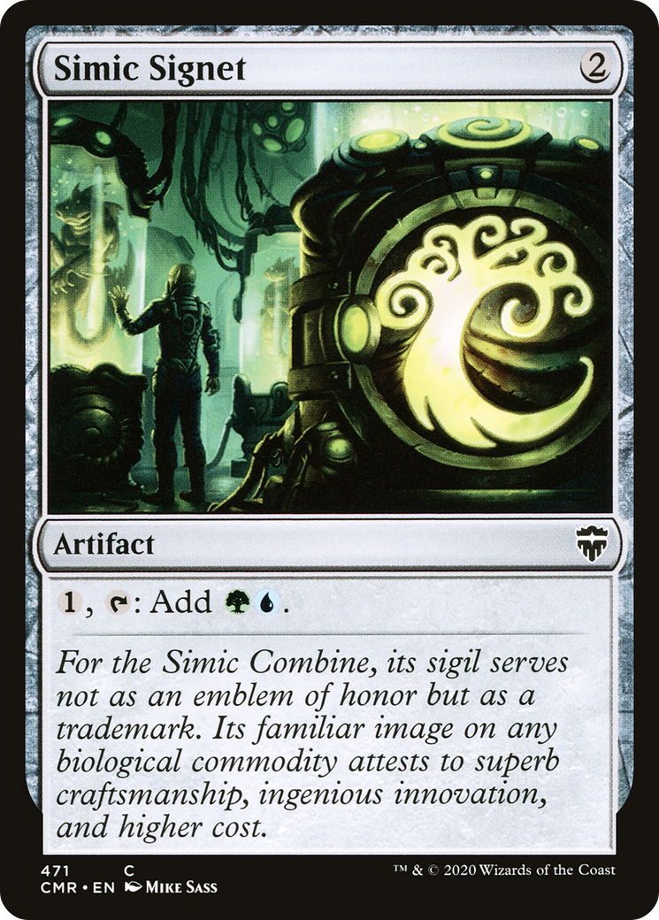 Simic Signet (CMR-471) [Commander Legends]