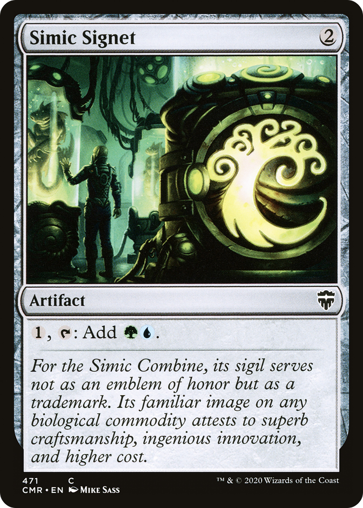 Simic Signet (CMR-471) [Commander Legends]