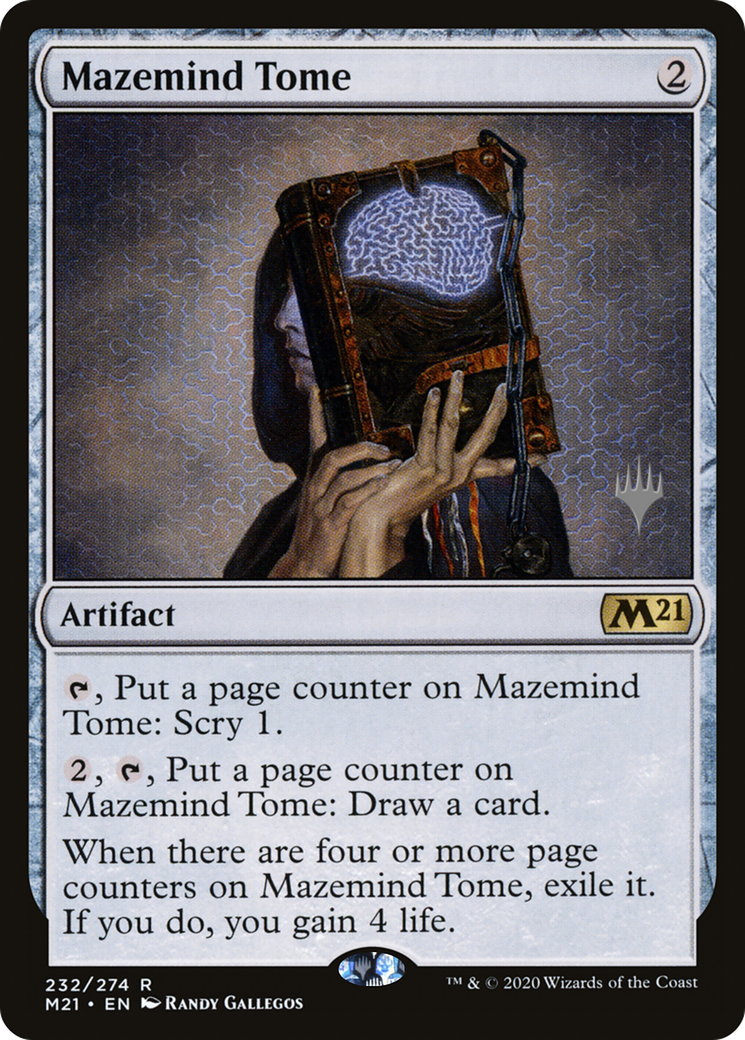 Mazemind Tome (PPM21-232P) [Promo Pack: Core Set 2021 Promos]