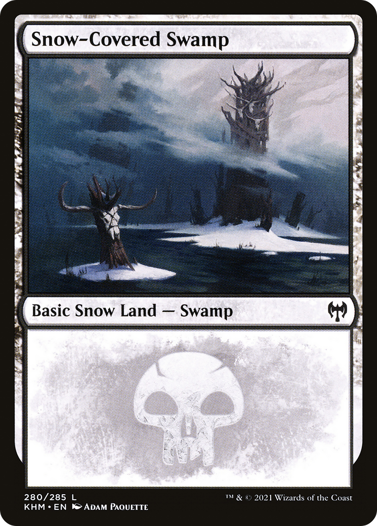 Snow-Covered Swamp (KHM-280) [Kaldheim]