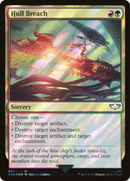 Hull Breach (Surge Foil) (40K-224) [Warhammer 40,000 Commander] Foil