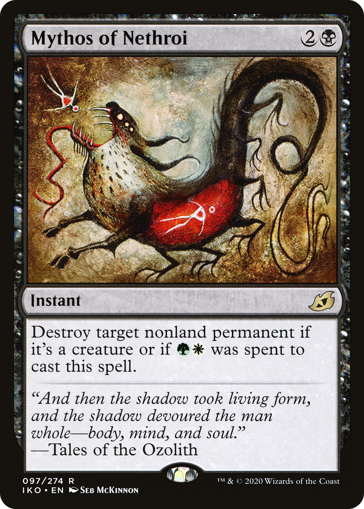 Mythos of Nethroi (IKO-097) [Ikoria: Lair of Behemoths] Foil