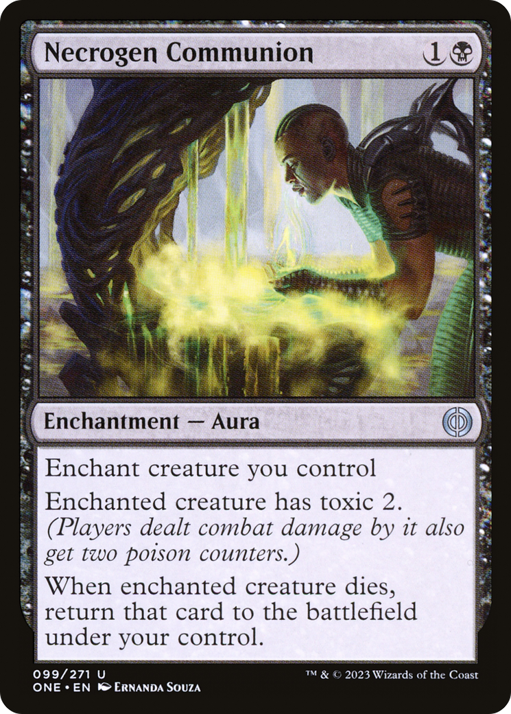 Necrogen Communion (ONE-099) [Phyrexia: All Will Be One]