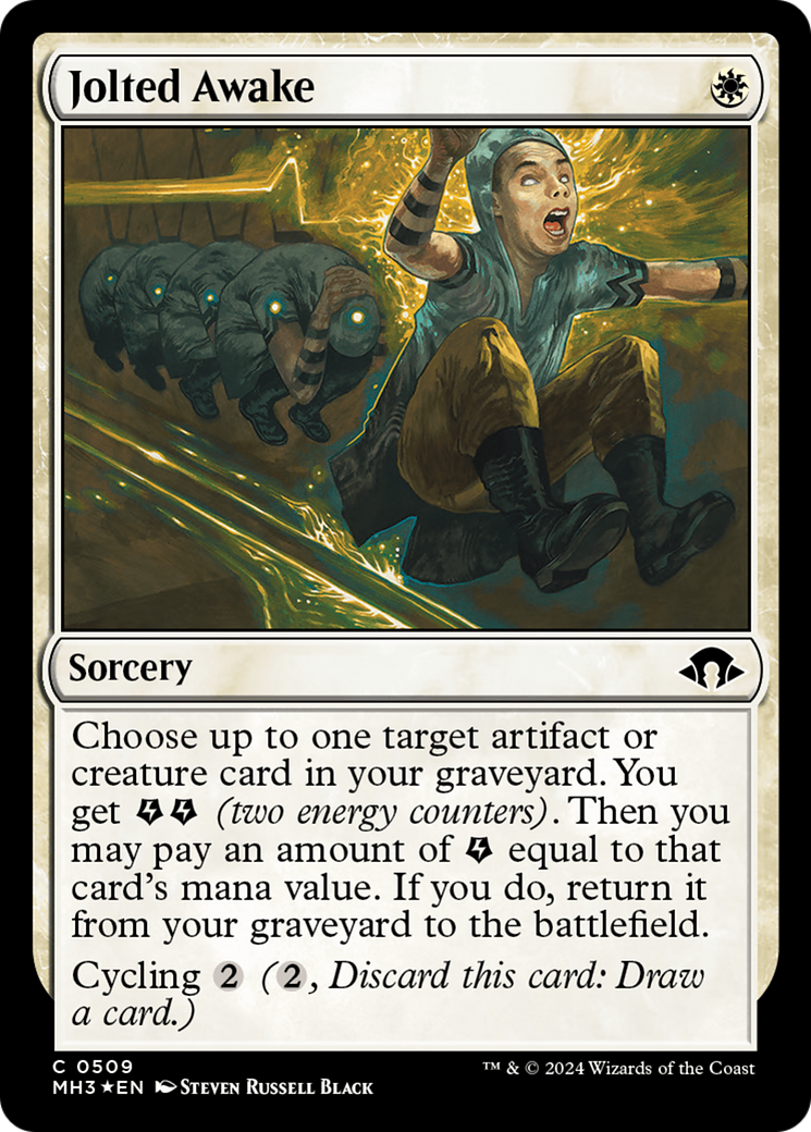 Jolted Awake (MH3-509) [Modern Horizons 3] Foil