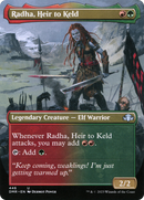 Radha, Heir to Keld (DMR-446) [Dominaria Remastered] (Borderless) Foil