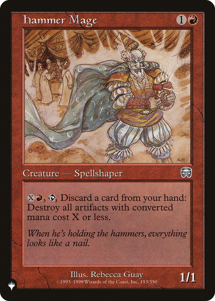 Hammer Mage (LIST-MMQ-193) [The List]