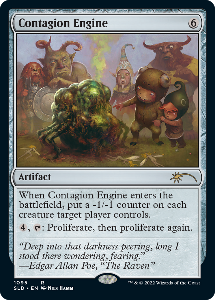 Contagion Engine (SLD-1095) [Secret Lair Drop] Foil