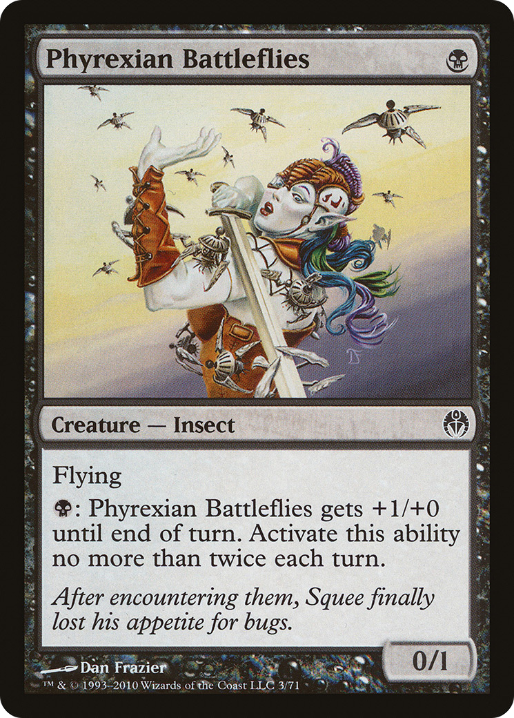 Phyrexian Battleflies (DDE-003) [Duel Decks: Phyrexia vs. the Coalition]