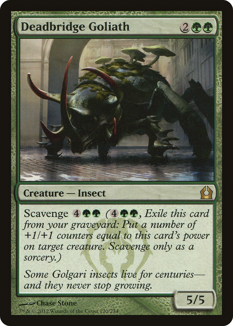 Deadbridge Goliath (RTR-120) [Return to Ravnica] Foil