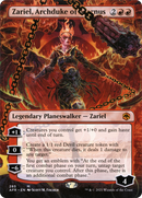 Zariel, Archduke of Avernus (Borderless) (AFR-285) (Borderless) [Adventures in the Forgotten Realms]