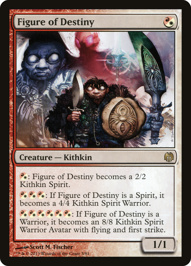 Figure of Destiny (DDL-003) [Duel Decks: Heroes vs. Monsters]