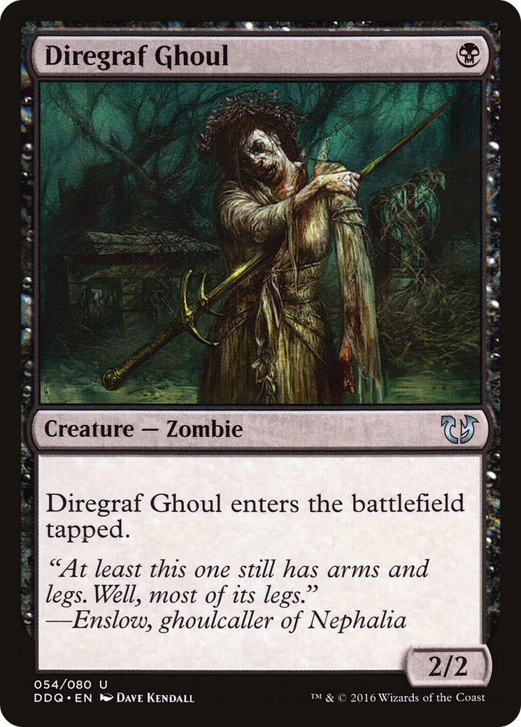 Diregraf Ghoul (DDQ-054) [Duel Decks: Blessed vs. Cursed]
