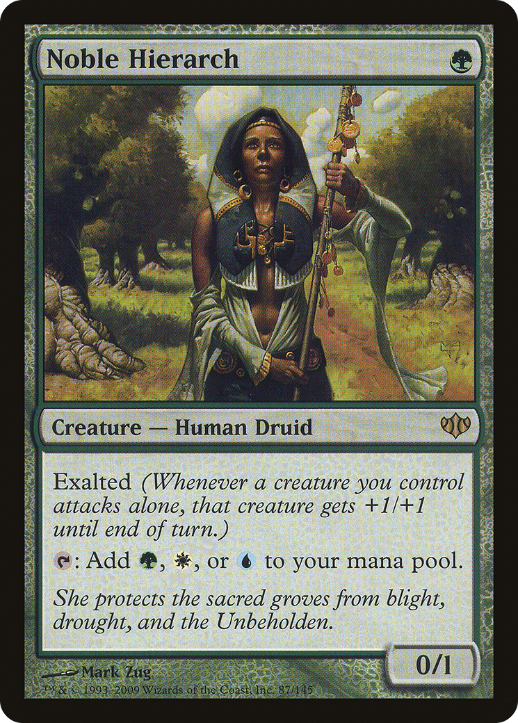 Noble Hierarch (CON-087) [Conflux]