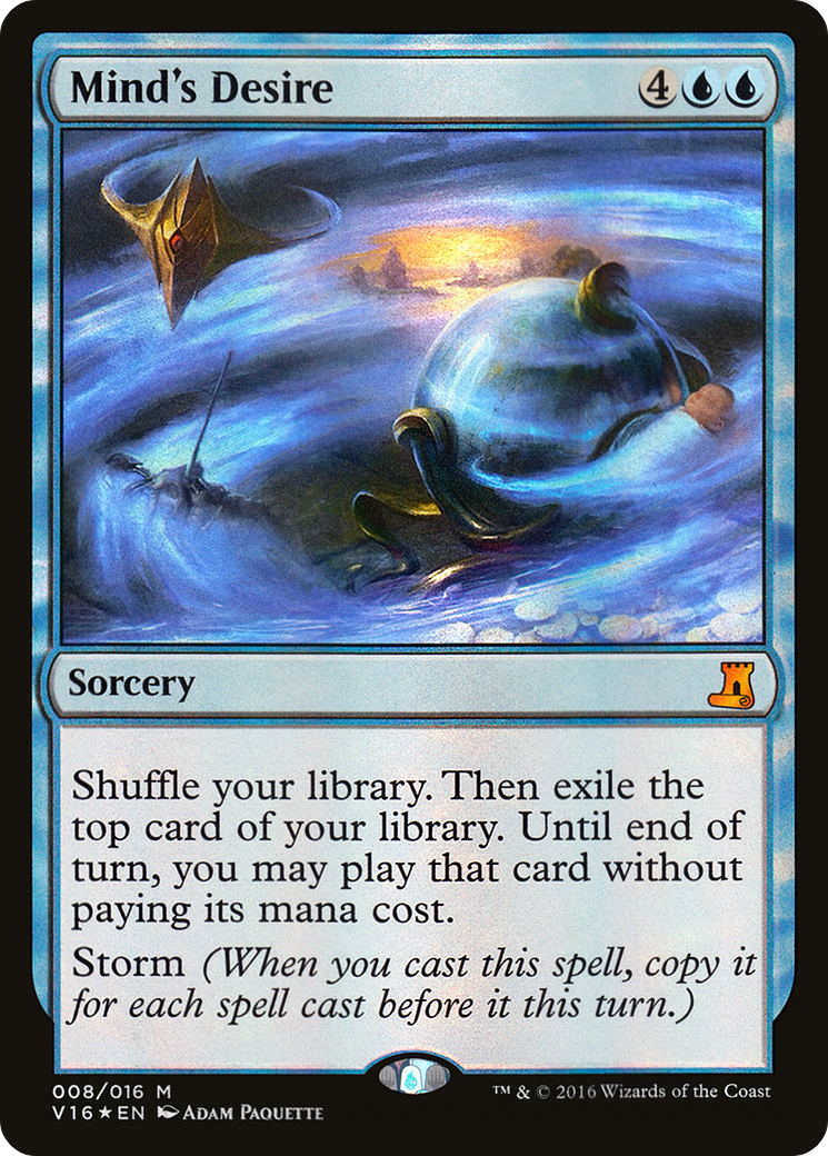 Mind's Desire (V16-008) [From the Vault: Lore] Foil