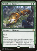 Wildborn Preserver (PPELD-182P) [Promo Pack: Throne of Eldraine Promos]