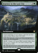 Journey to the Lost City (Extended Art) (CLB-637) [Commander Legends: Battle for Baldur's Gate]