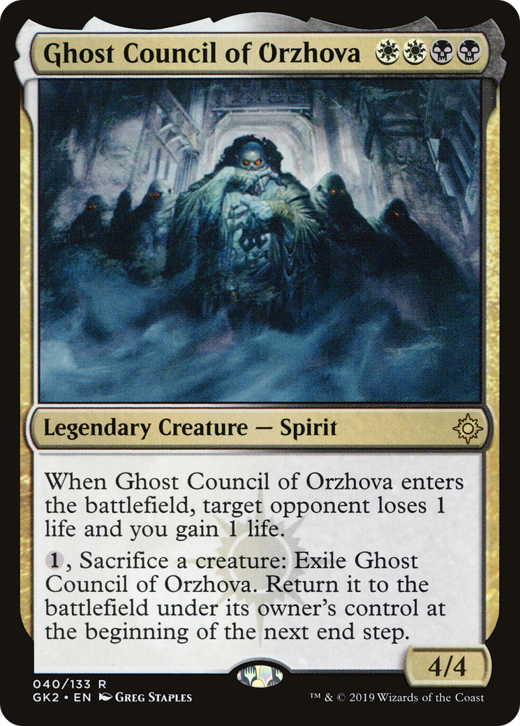 Ghost Council of Orzhova (GK2-040) [RNA Guild Kit]