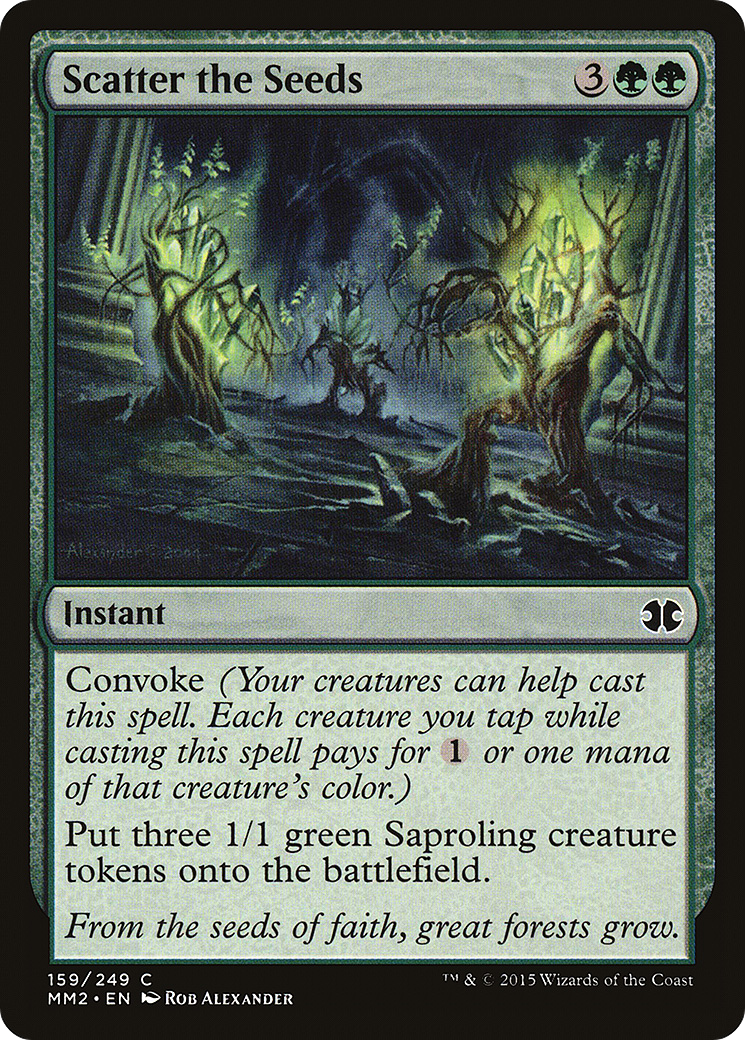 Scatter the Seeds (MM2-159) [Modern Masters 2015]