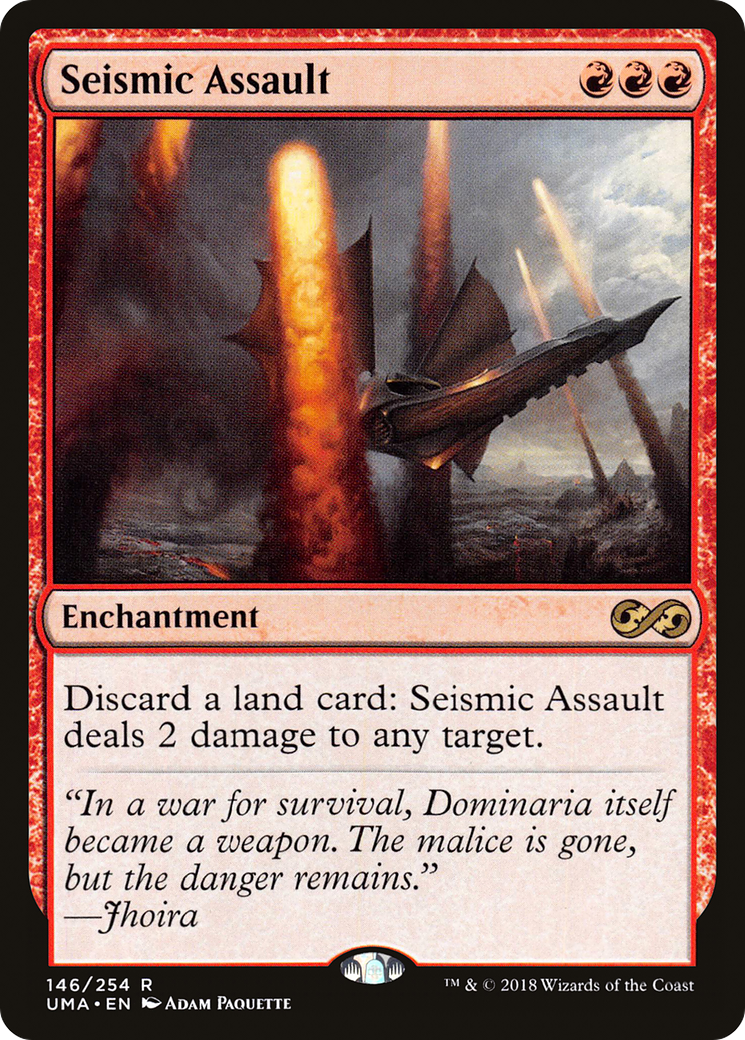 Seismic Assault (UMA-146) [Ultimate Masters] Foil