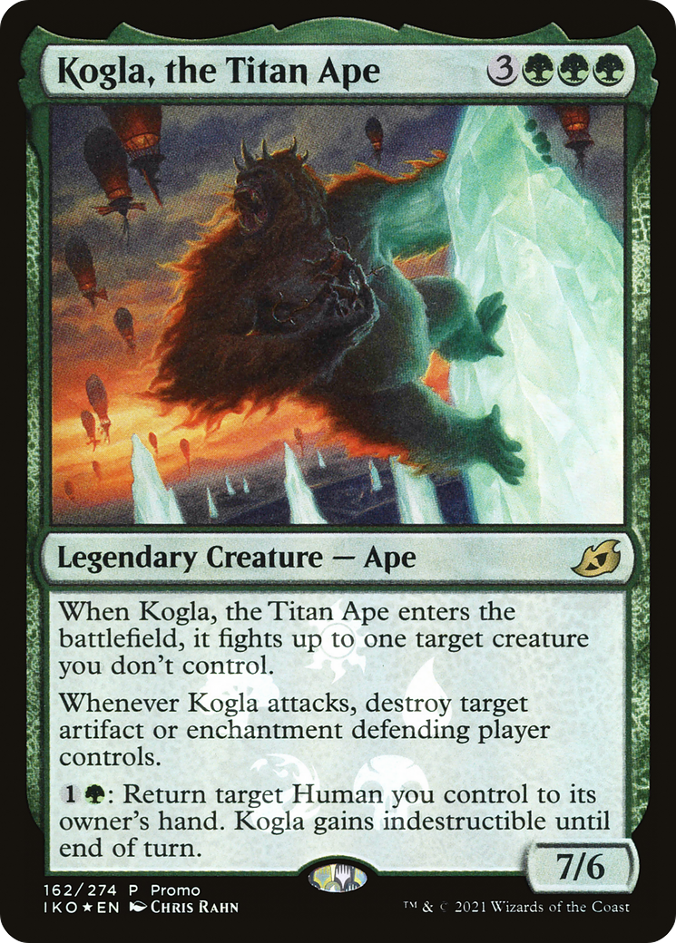Kogla, the Titan Ape (MEDIA-162★) [Ikoria: Lair of Behemoths Promos] Foil