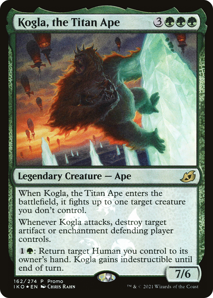 Kogla, the Titan Ape (MEDIA-162★) [Ikoria: Lair of Behemoths Promos] Foil