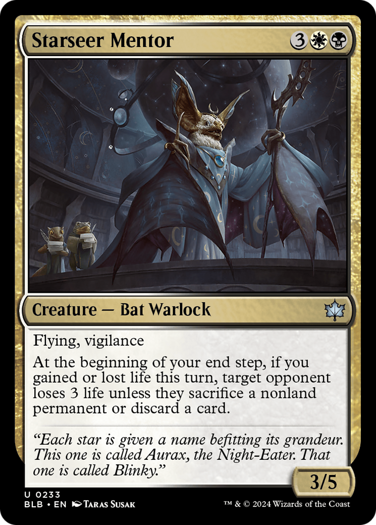 Starseer Mentor (BLB-233) [Bloomburrow]