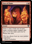 Fists of Flame (CMM-223) [Commander Masters] Foil