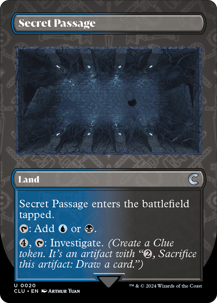 Secret Passage (CLU-020) [Ravnica: Clue Edition] (Borderless)