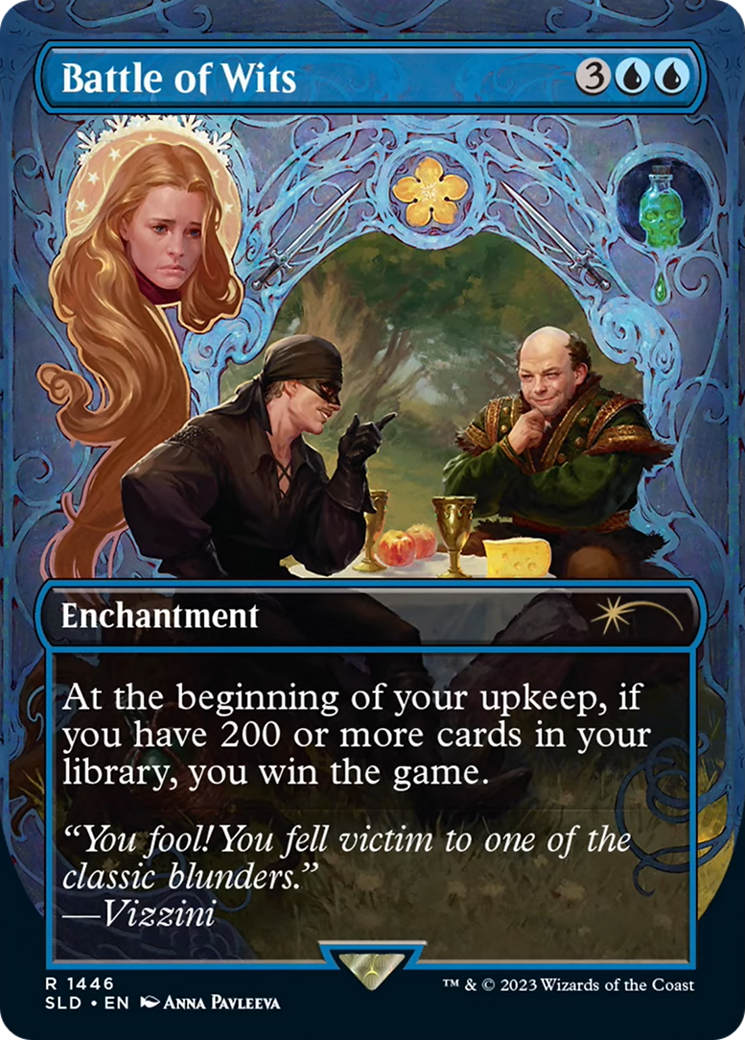 Battle of Wits (SLD-1446) [Secret Lair Drop] (Borderless)
