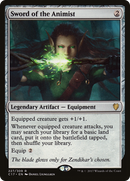 Sword of the Animist (C17-227) [Commander 2017]