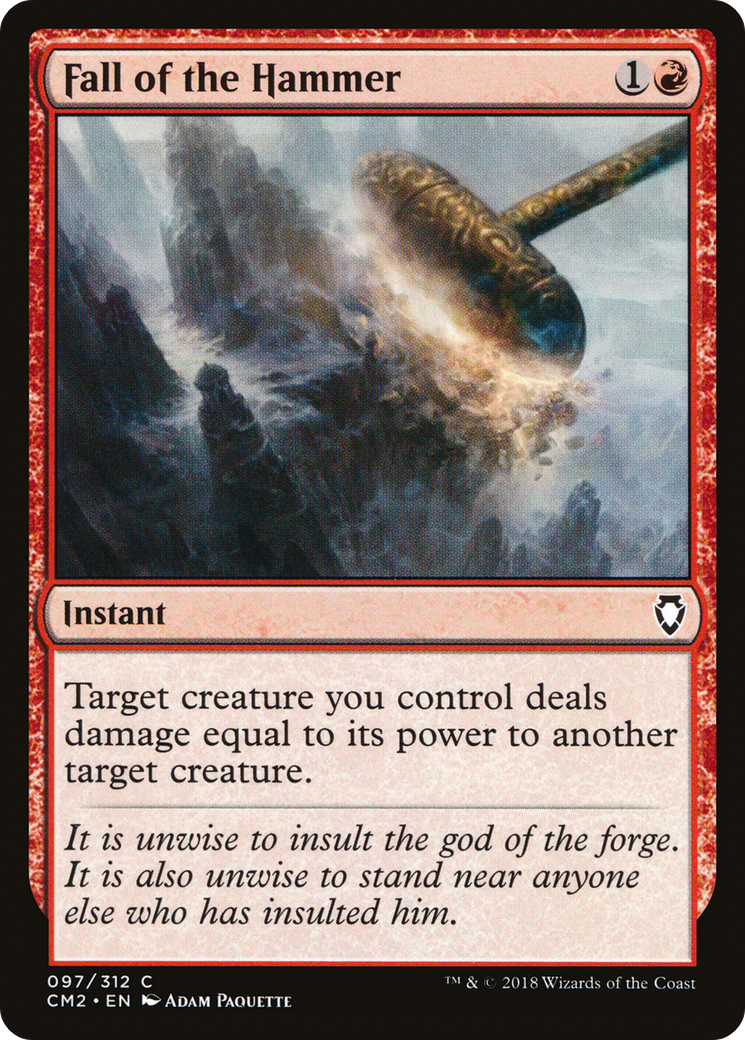 Fall of the Hammer (CM2-097) [Commander Anthology Volume II]
