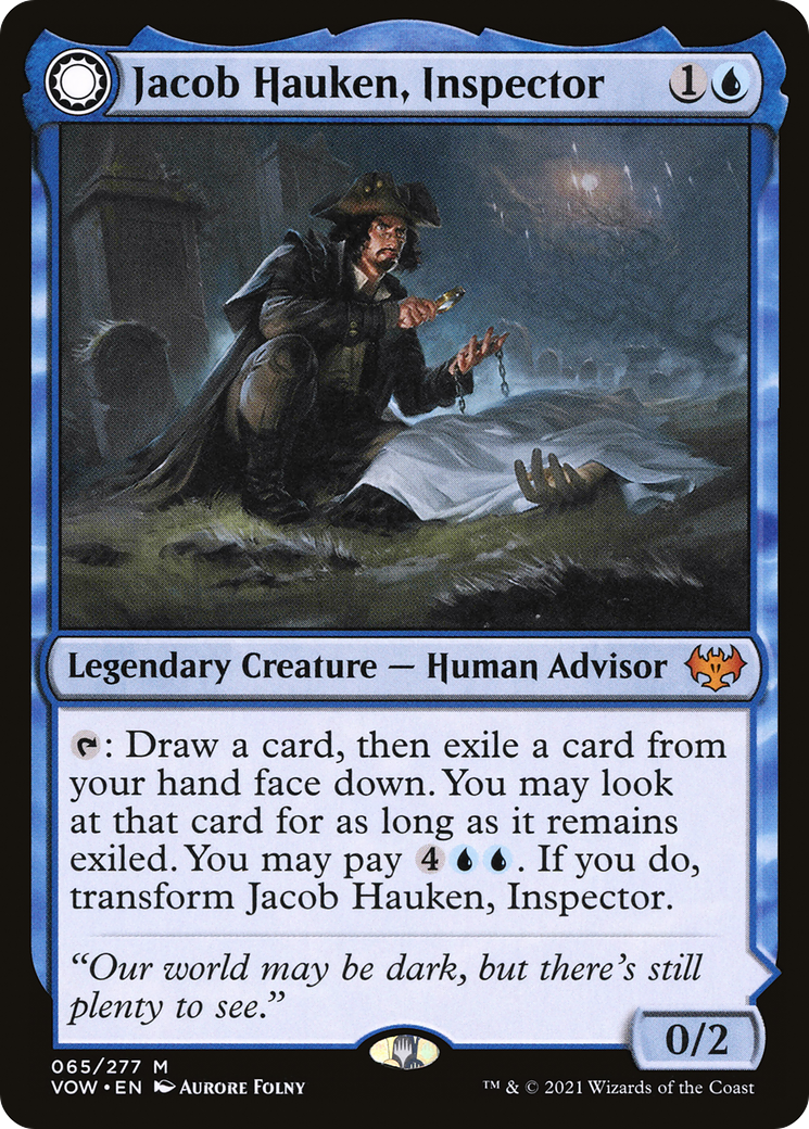 Jacob Hauken, Inspector (VOW-065) [Innistrad: Crimson Vow]