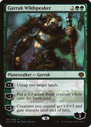 Garruk Wildspeaker (DD3-001) [Duel Decks Anthology: Garruk vs. Liliana] Foil