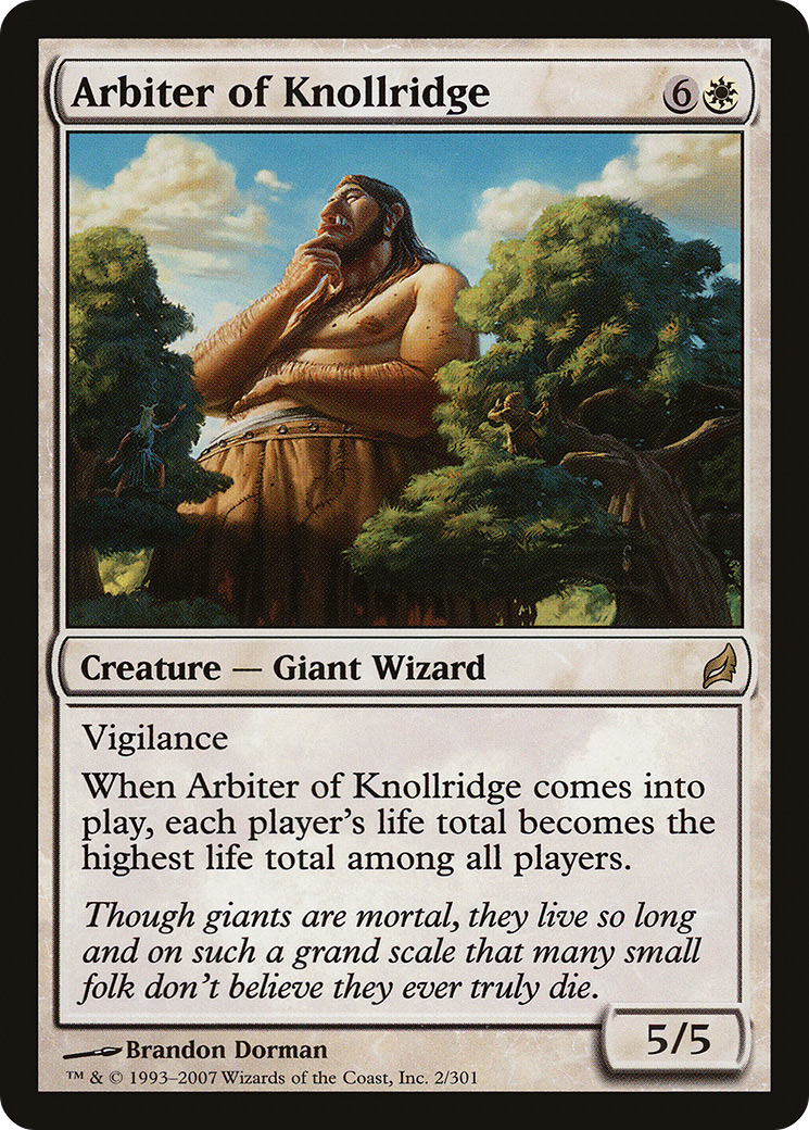 Arbiter of Knollridge (LRW-002) [Lorwyn]