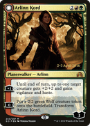 Arlinn Kord // Arlinn, Embraced by the Moon (PRE-243S) [Shadows over Innistrad Promos]: (Double Faced Transform) Foil