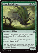 Gnarlback Rhino (FDN-638) [Foundations]