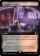 Temple of Malice (Extended Art) (Surge Foil) (WHO-1118) [Doctor Who] Foil