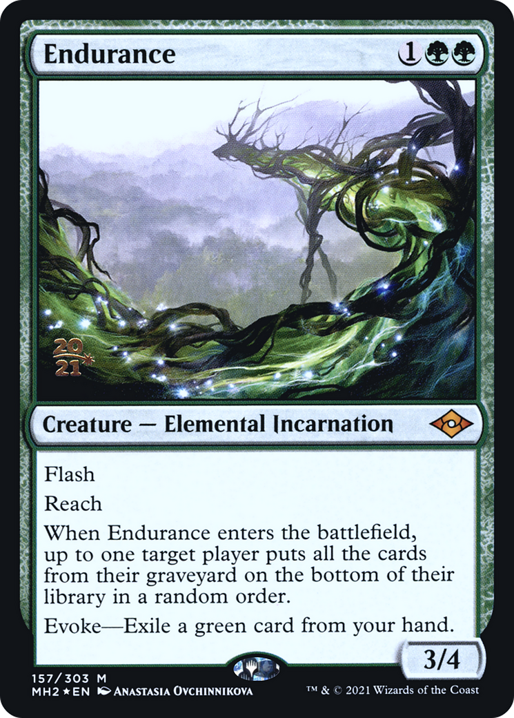 Endurance (PRE-157S) [Modern Horizons 2 Promos] Foil