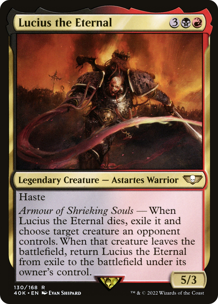 Lucius the Eternal (40K-130) [Warhammer 40,000 Commander]