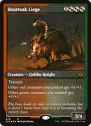 Boartusk Liege (Foil Etched) (2X2-479) [Double Masters 2022] Foil