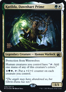 Katilda, Dawnhart Prime (PRE-230S) [Innistrad: Midnight Hunt Promos] Foil