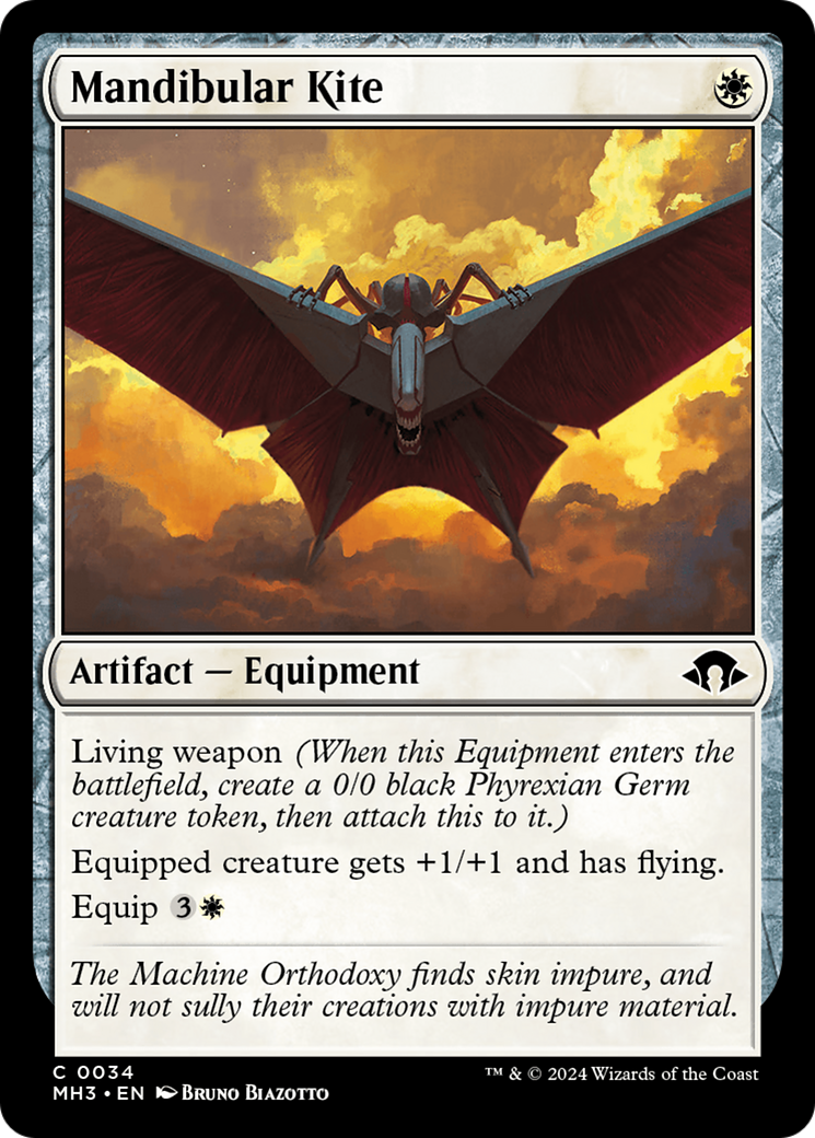Mandibular Kite (MH3-034) [Modern Horizons 3] Foil